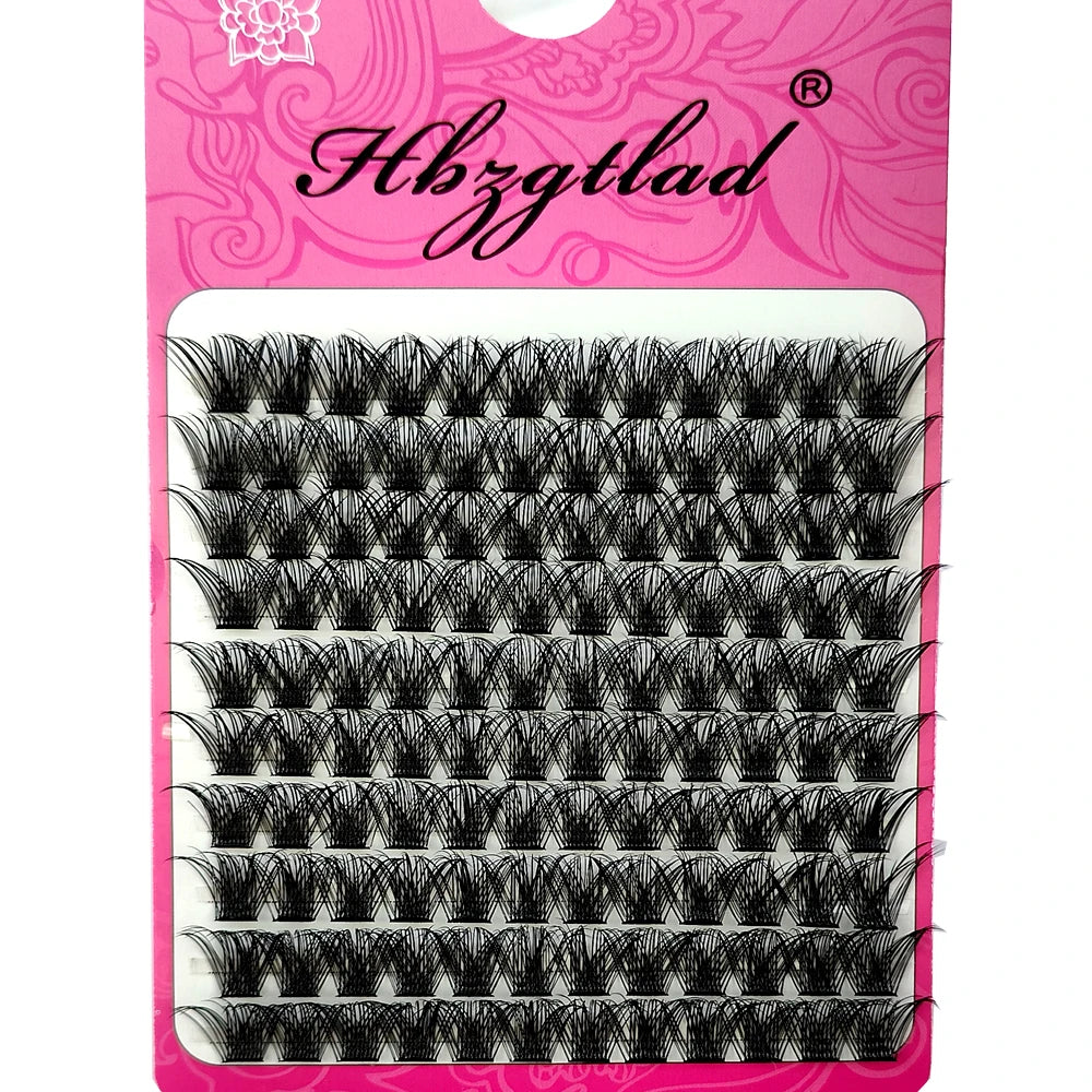 New Segmented Eyelashes Mink Eyelashes Bundles Natural Eyelash extension 3DRussia Volume Individual Eyelash Cluster Makeup Tools