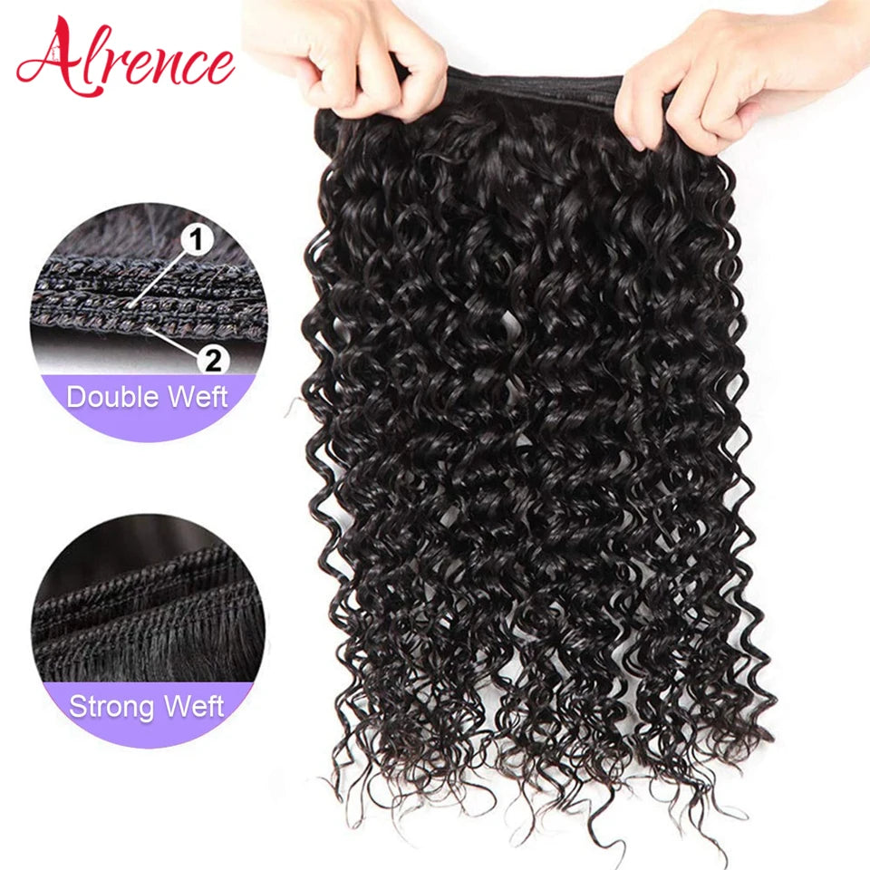 Water Bundles 100% Human Hair Bundles 28 30 inch Virgin Hair 3 4 Bundles Brazilian Weave Human Hair Extensions Deep Weave Hair