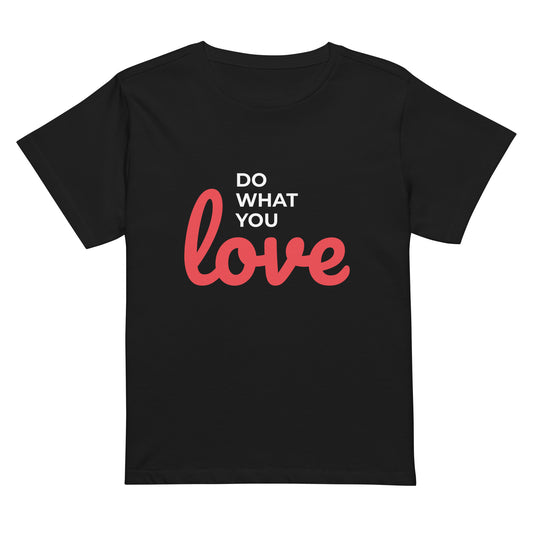 Women’s high-waisted t-shirt