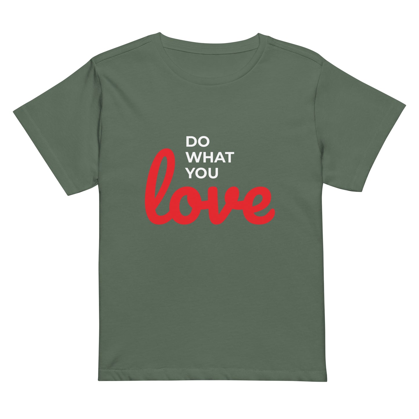 Women’s high-waisted t-shirt